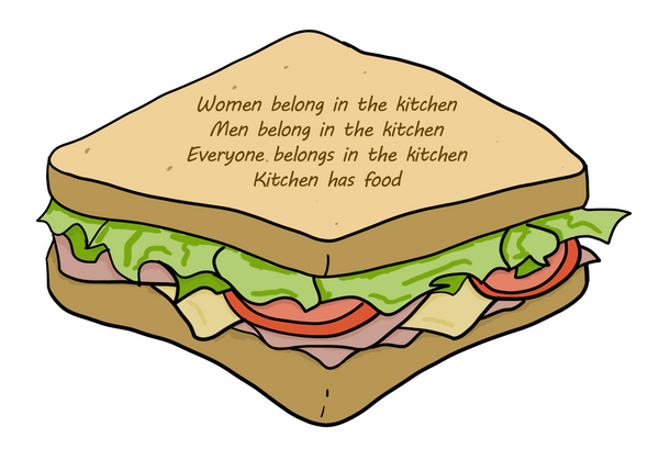 Sandwich Sticker